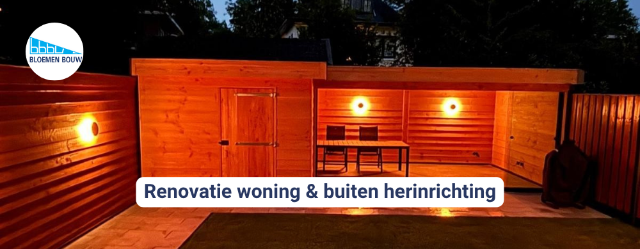 Bloemen Bouw verzorgt al uw klussen, in- en rondom uw woning